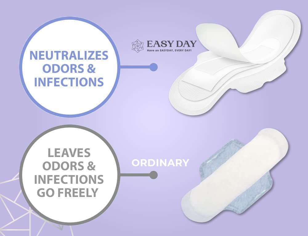 EasyDay Ultra Thin Regular Sanitary Pads with Super Wings
