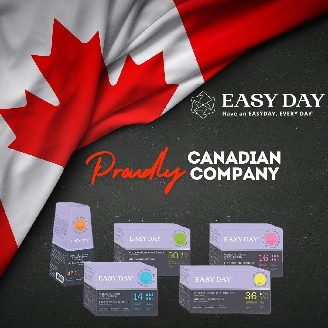 EasyDay Ultra Thin Regular Sanitary Pads with Super Wings