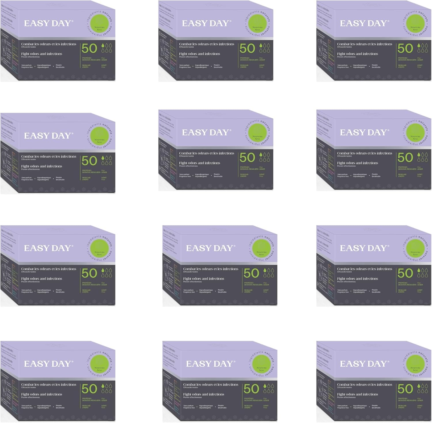 EASYDAY Regular Style Panty Liners